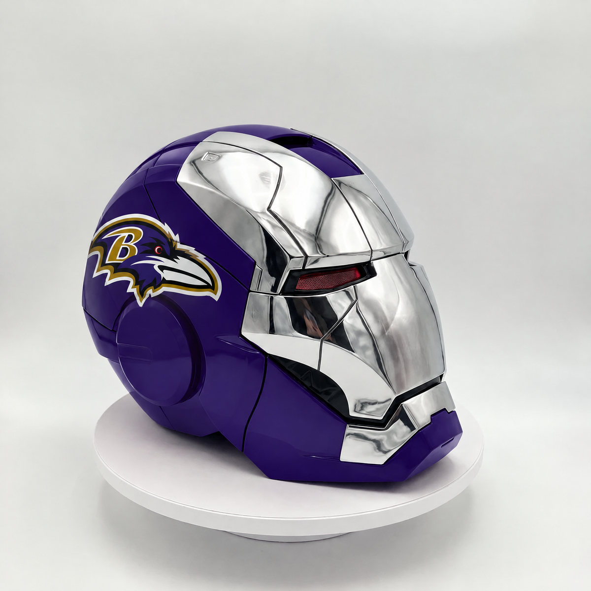NFL Iron Man Helmet — Baltimore Ravens