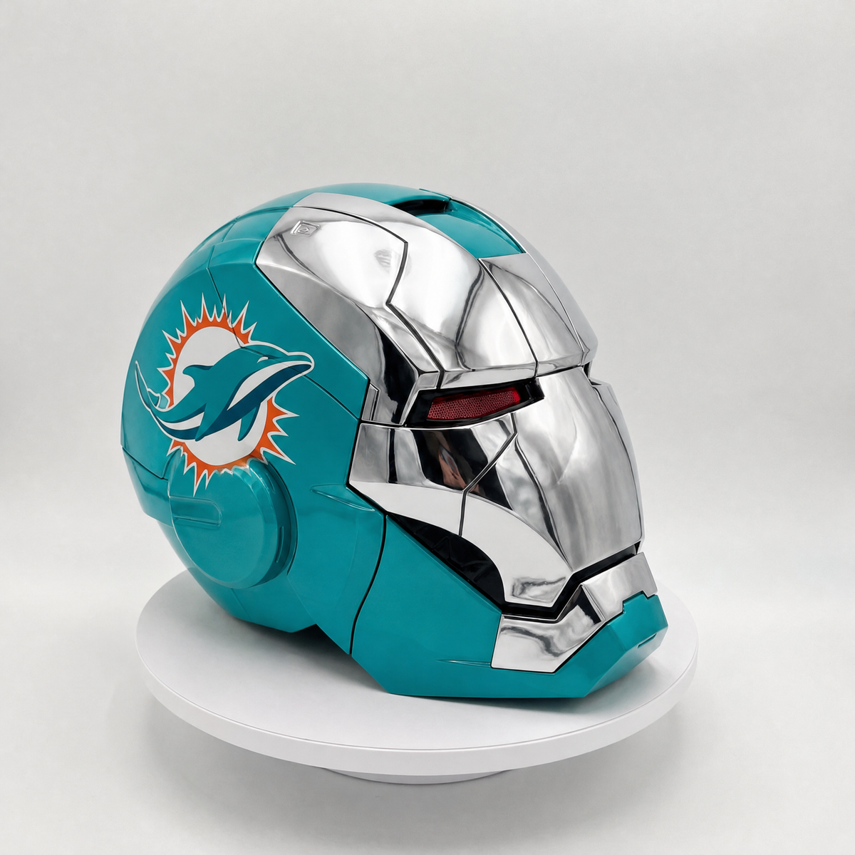 NFL Iron Man Helmet — Miami Dolphins