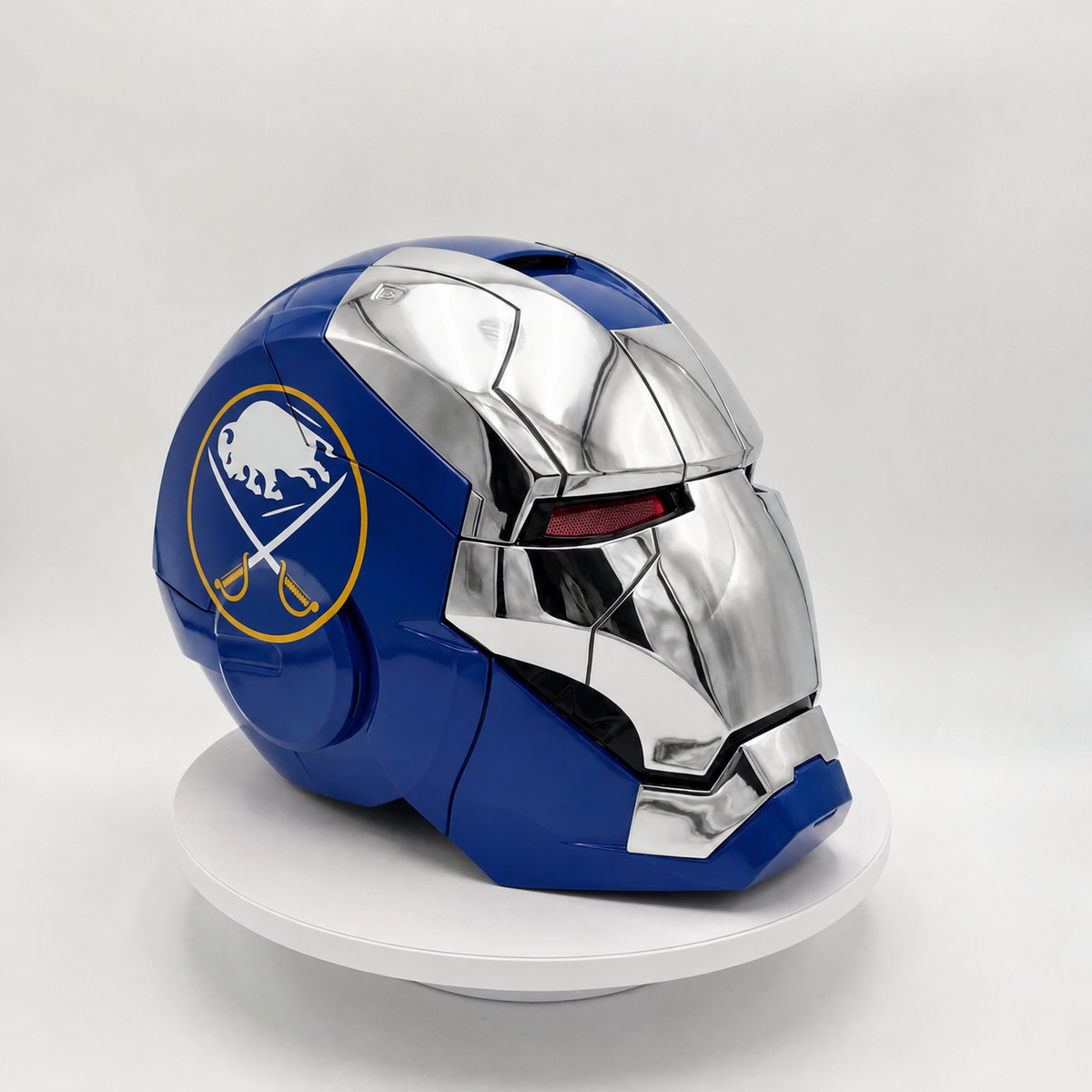 NHL Iron Man Helmet — Buffalo Sabres