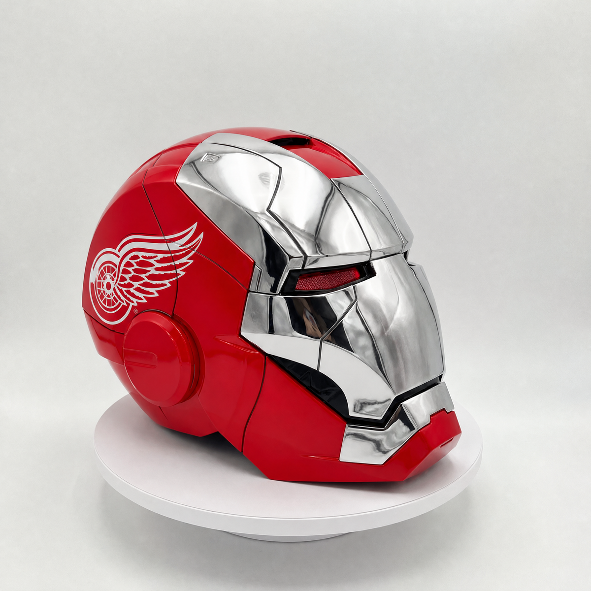 NHL Iron Man Helmet — Detroit Red Wings
