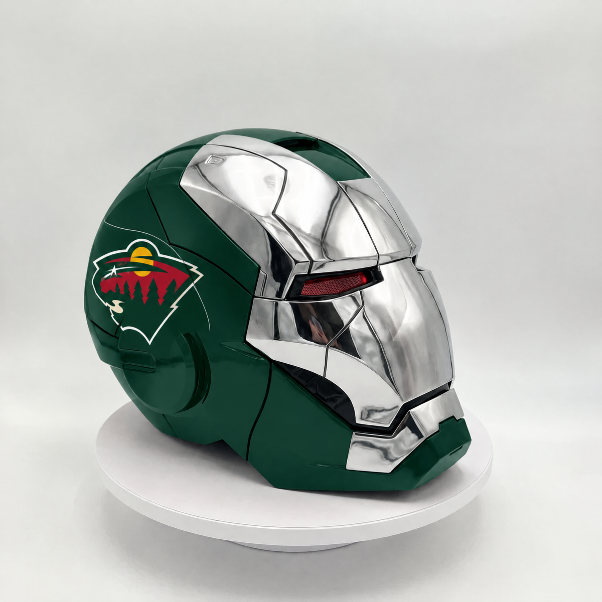 NHL Iron Man Helmet — Minnesota Wild