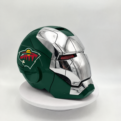 NHL Iron Man Helmet — Minnesota Wild