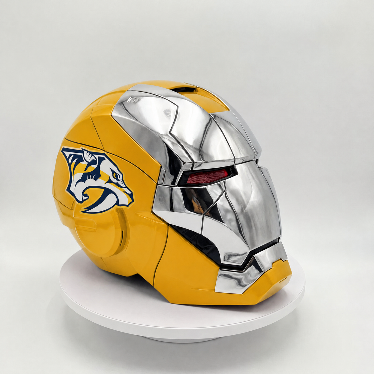 NHL Iron Man Helmet — Nashville Predators