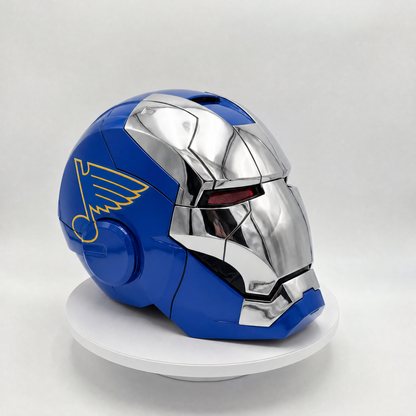 NHL Iron Man Helmet — St. Louis Blues